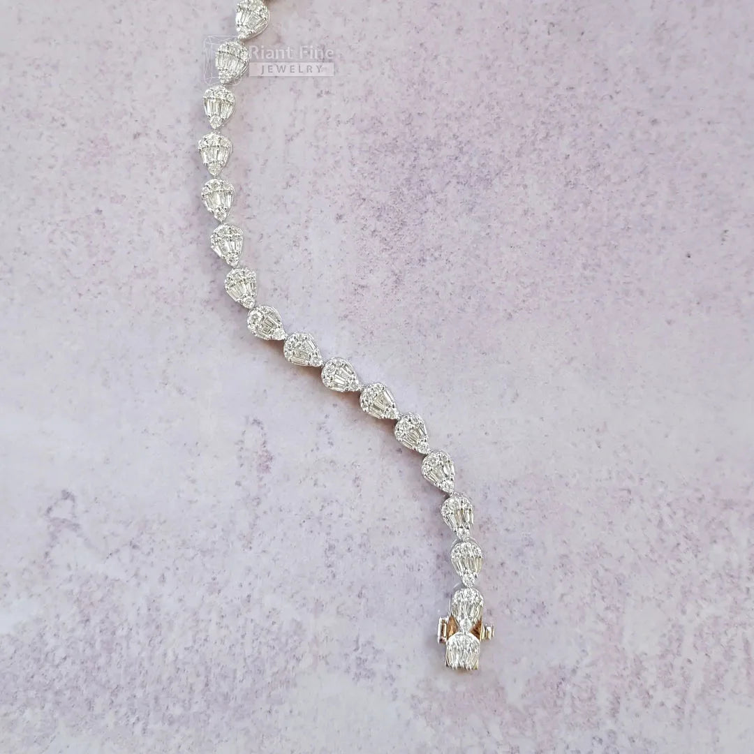 2 Ct Moissanite Tennis Bracelet
