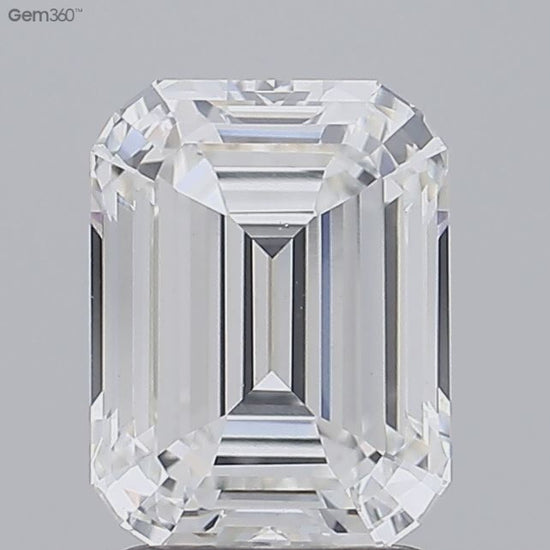 Emerald Cut Lab Grown Diamond