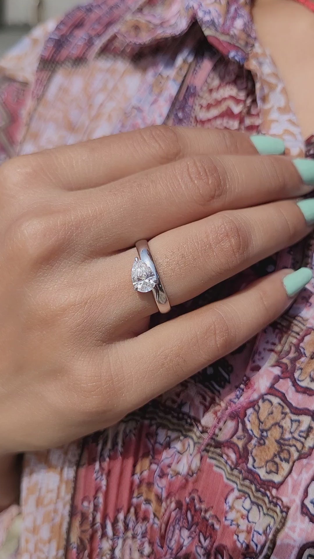 Radiant Cut Engagement Ring