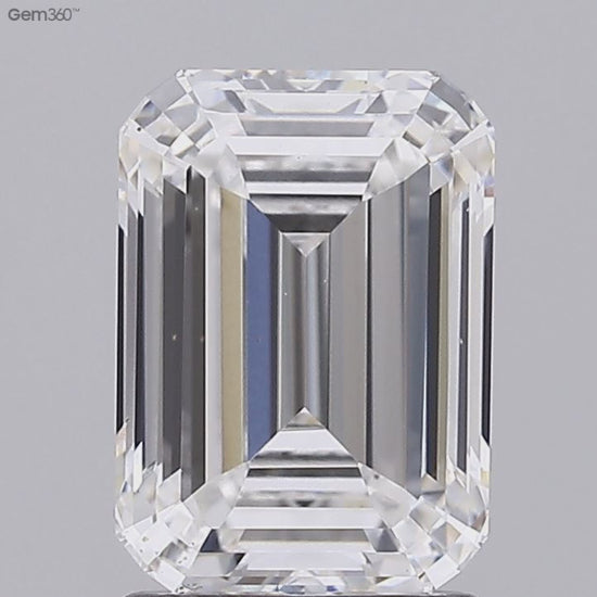 Emerald Cut Lab Grown Diamond Video