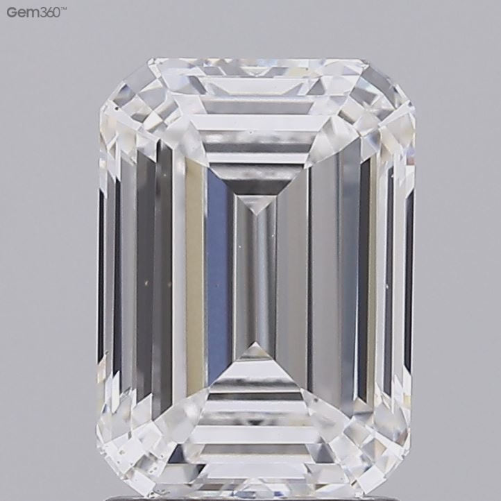 Emerald Cut Lab Grown Diamond Video
