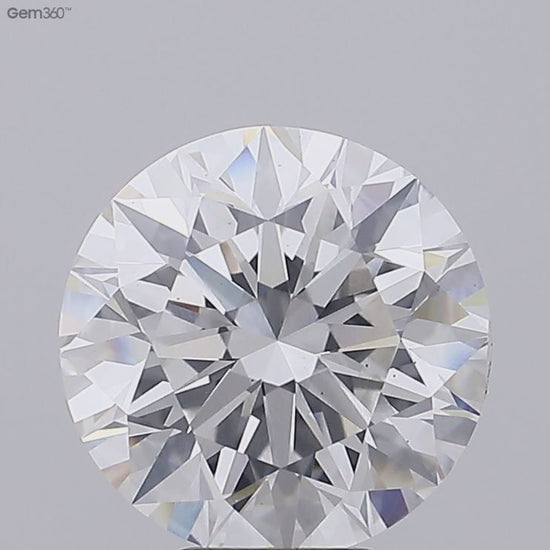 Round Cut Lab Grown Diamond For Unique Engagement Ring