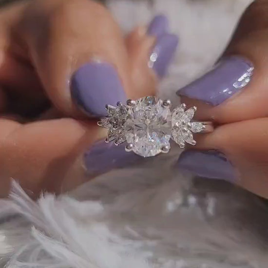 Oval Engagement Ring