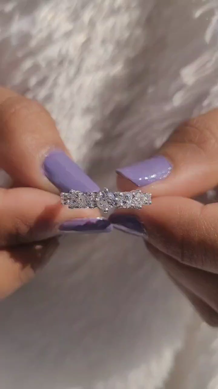 Lab Diamond Engagement Ring