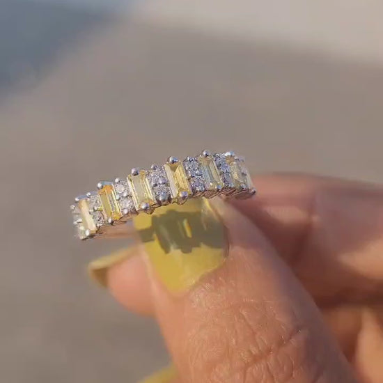 Round Diamond Eternity Band