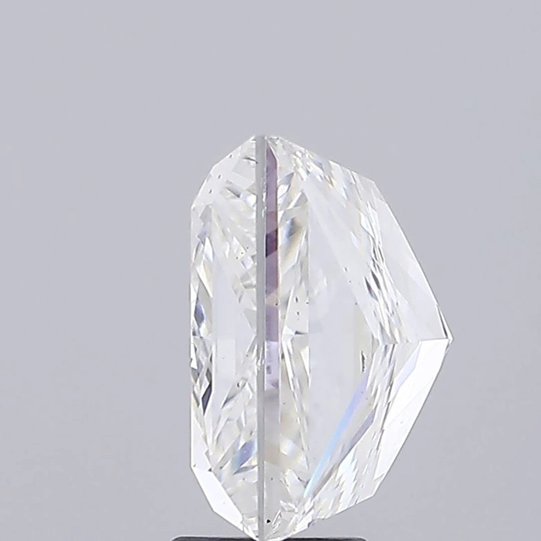 Princess Cut Lab Diamond Side View