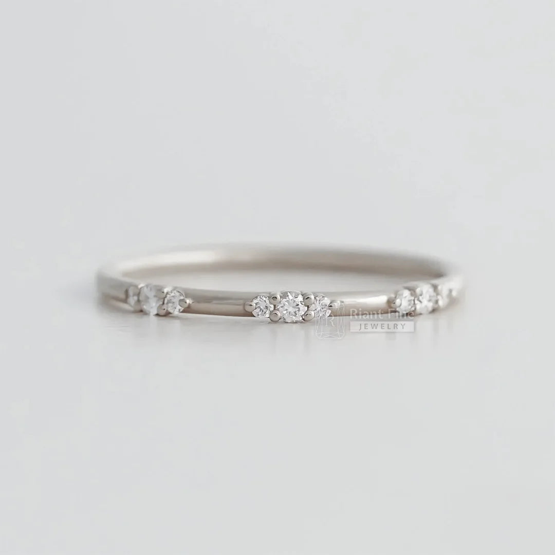 Delicate Stacking Ring For Women