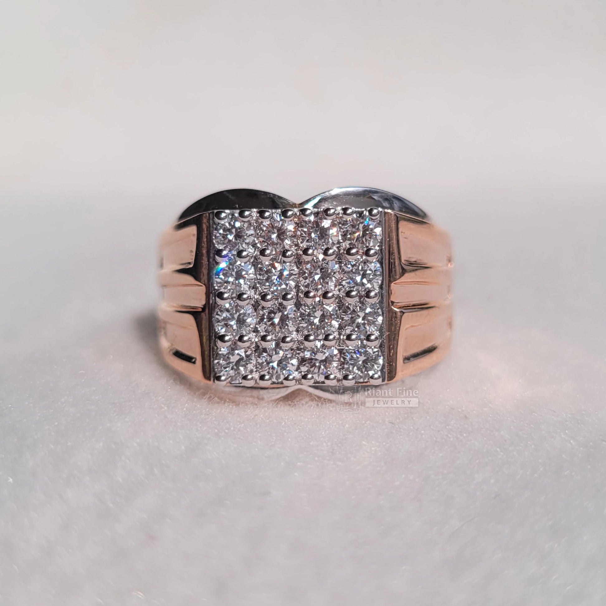 Rose Gold Men's Wedding Rings