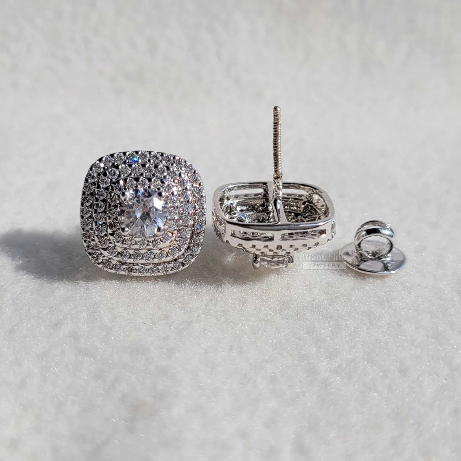 luxury stud earrings for women