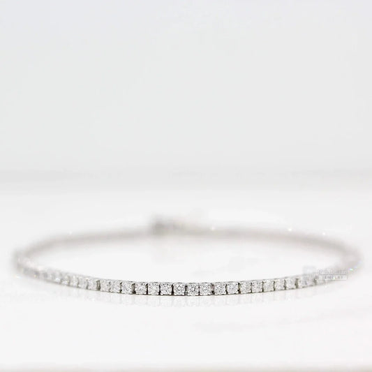 round tennis bracelet