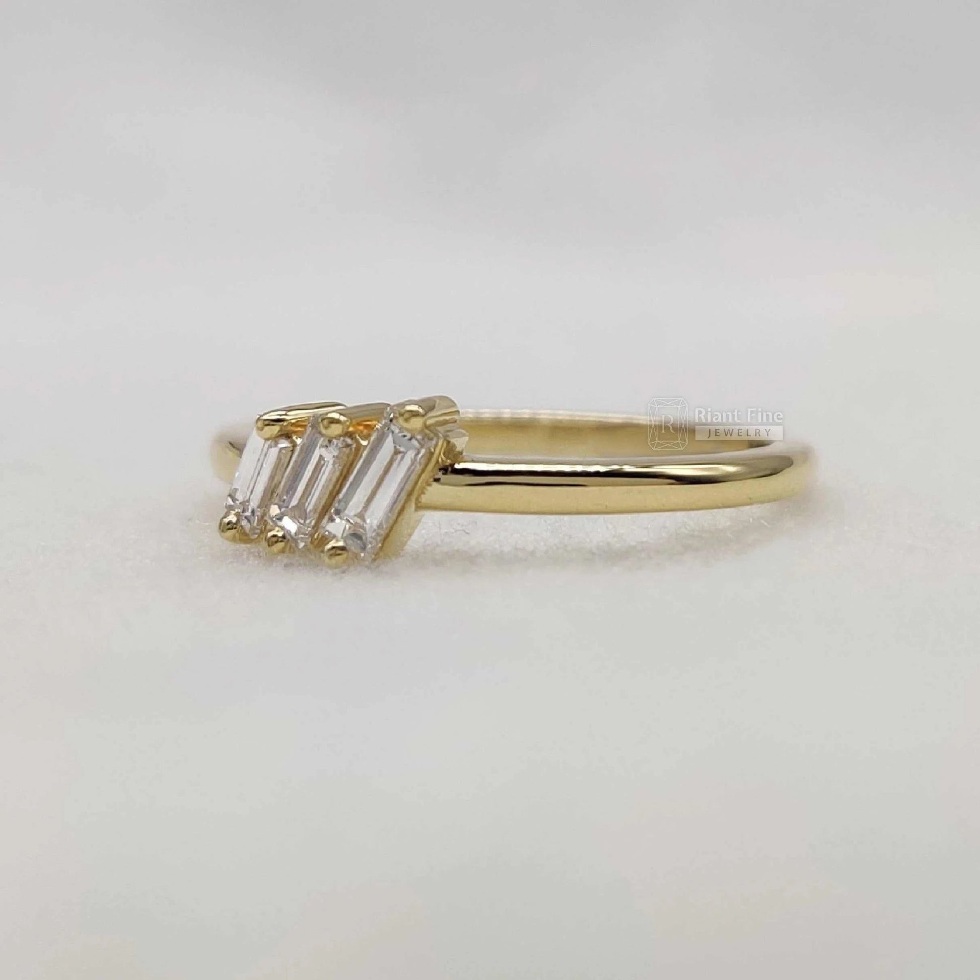 Certified lab created diamond rings for sale