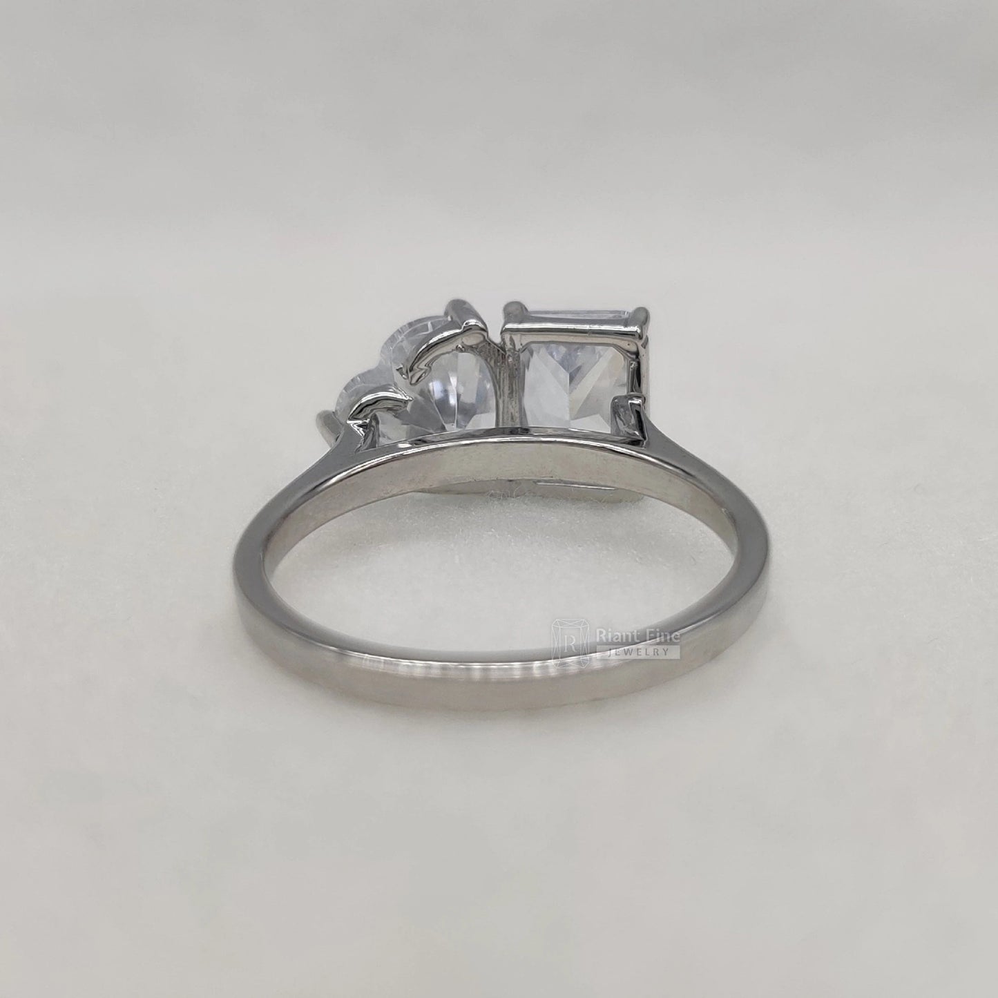 Toi Et Moi Lab Grown Diamond Wedding Ring in 14K Gold - Riant Fine Jewelry LLC