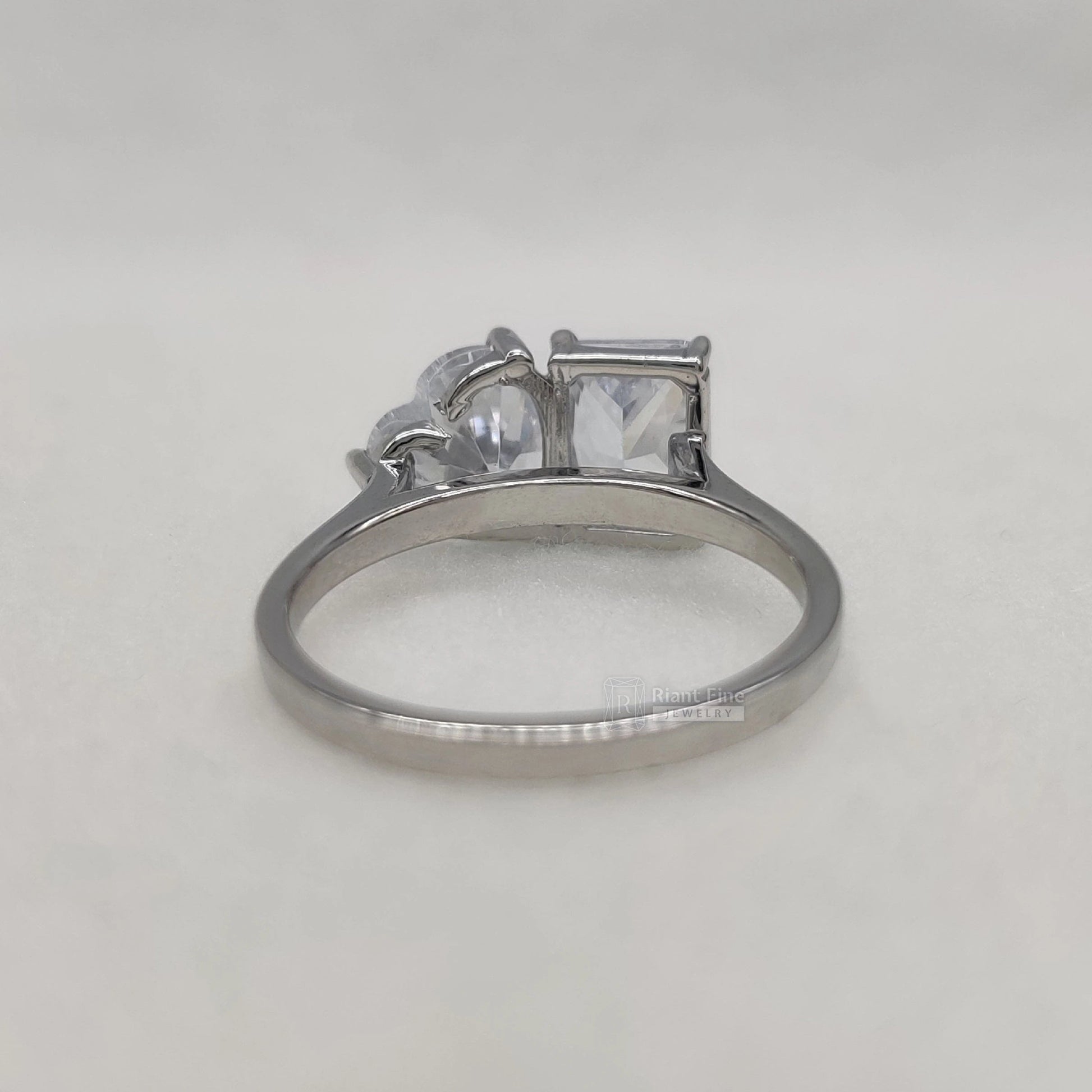 Toi Et Moi Lab Grown Diamond Wedding Ring in 14K Gold - Riant Fine Jewelry LLC