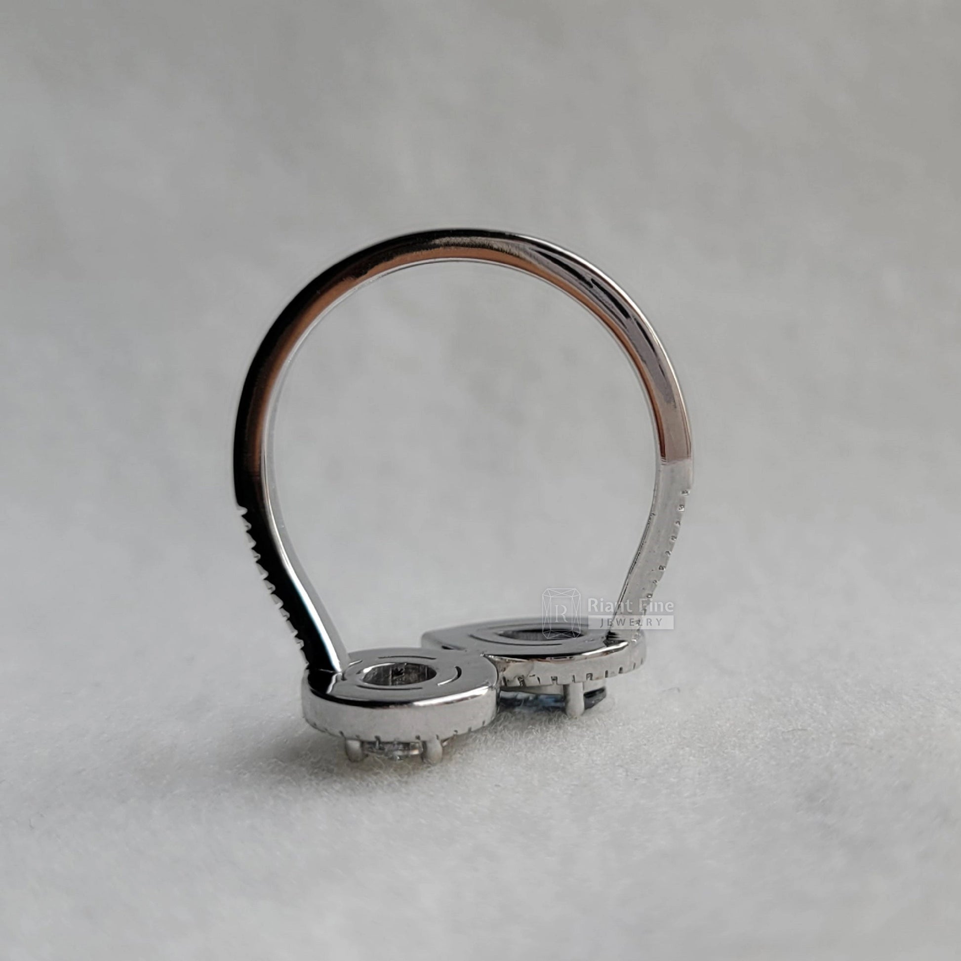 Toi Et Moi Round & Pear Lab Diamond Ring – Riant Fine Jewelry - Riant Fine Jewelry LLC